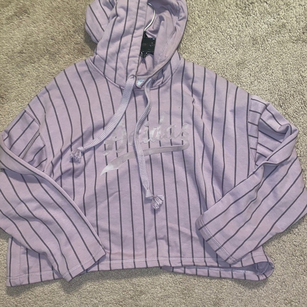 Adidas cropped hoodie